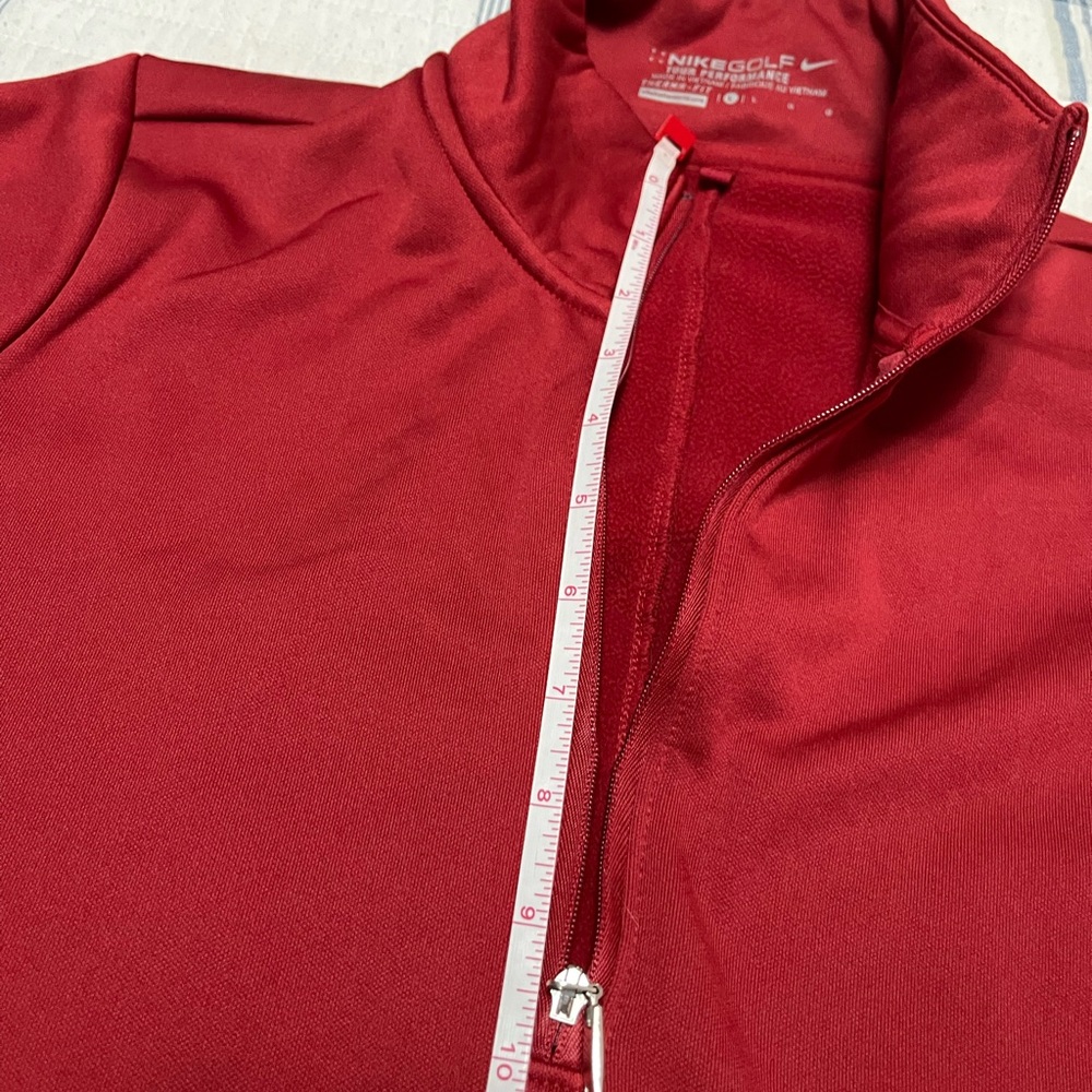 Nike Golf Tour Performance Therma-Fit Pullover ♥️ .. Sz Large, NWOT / EUC - Picture 2 of 8
